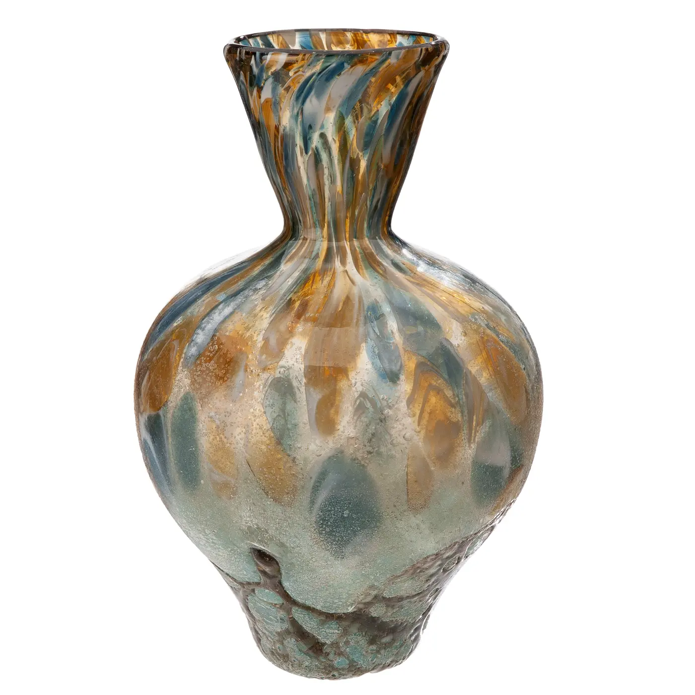 Gilde Vase Bronko braun H 31 x Ø 20 cm