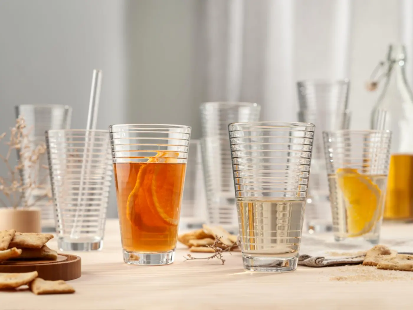 Leonardo Longdrinkbecher BARI klar 200 ml 20 cm