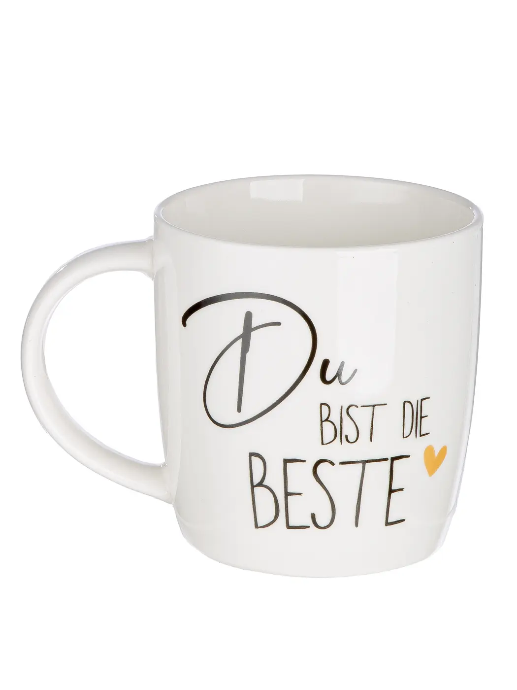 Gilde Tasse/Becher "Mama" Pozellan weiß, mit Spruch