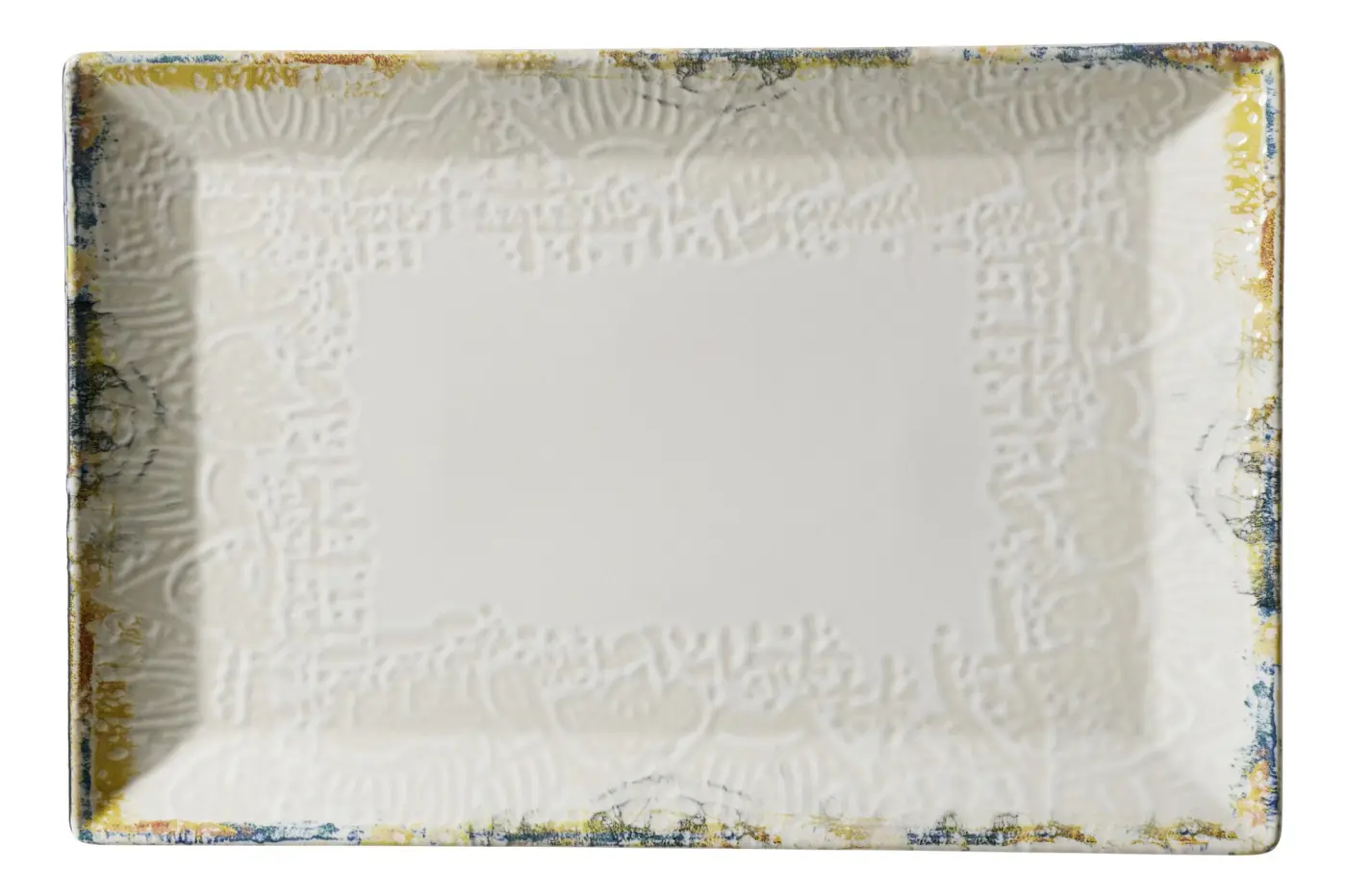 Ritzenhoff & Breker Platte Alfonso  beige|bunt 34 x 23 cm