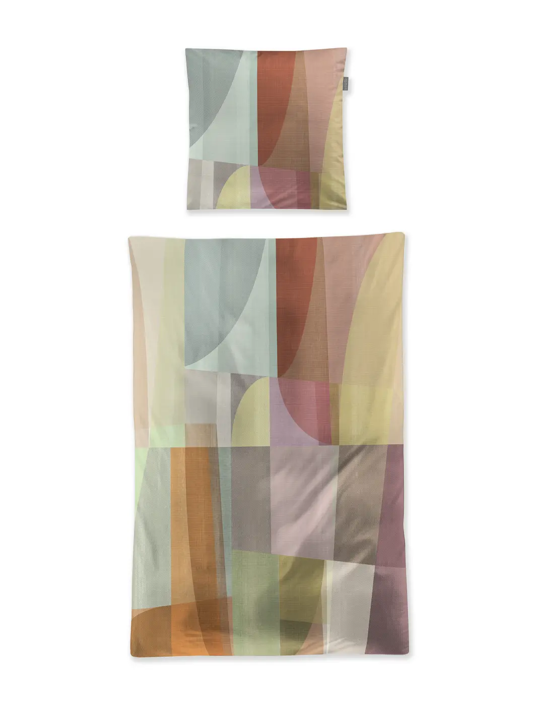 Irisette Mako-Stain Bettwäsche Wave bunt 135x200 cm