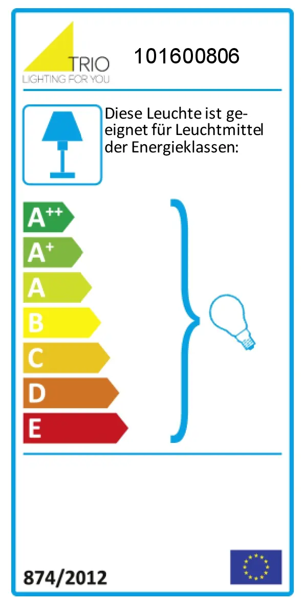 Trio Leuchten  Krone Lucerna Chrom