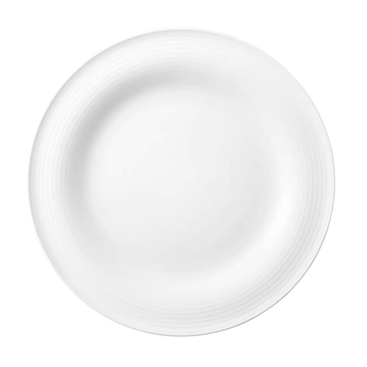 Seltmann Weiden  Frühstücksteller rund Beat 3 Weiß