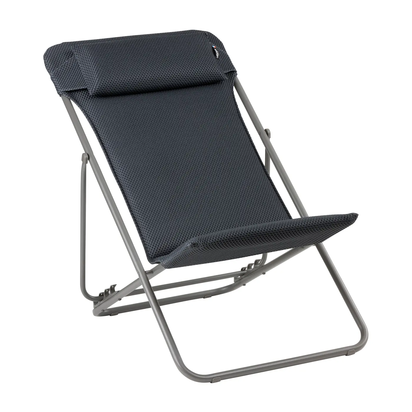 Lafuma Liegestuhl MAXI TRANSAT + BeComfort Dark Grey
