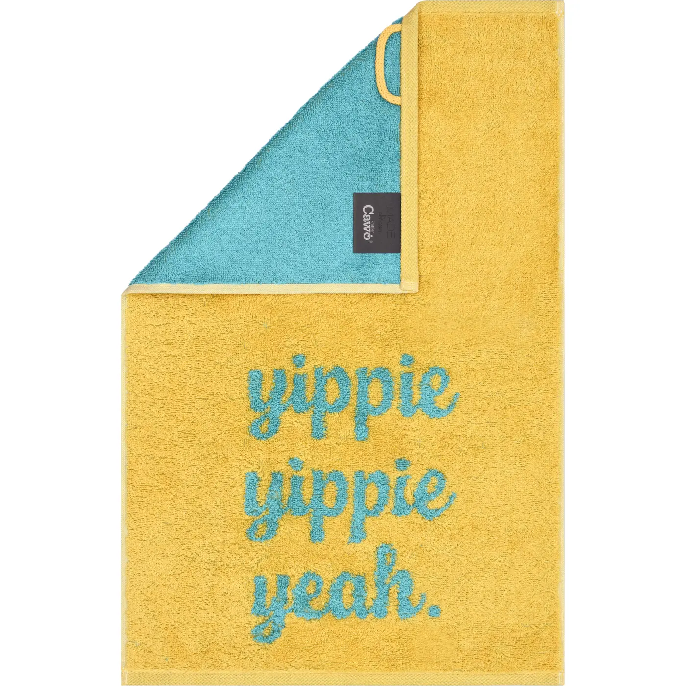 Cawö Postcard Towels Towels Edition yippie yippie yeah. 30/50 cm