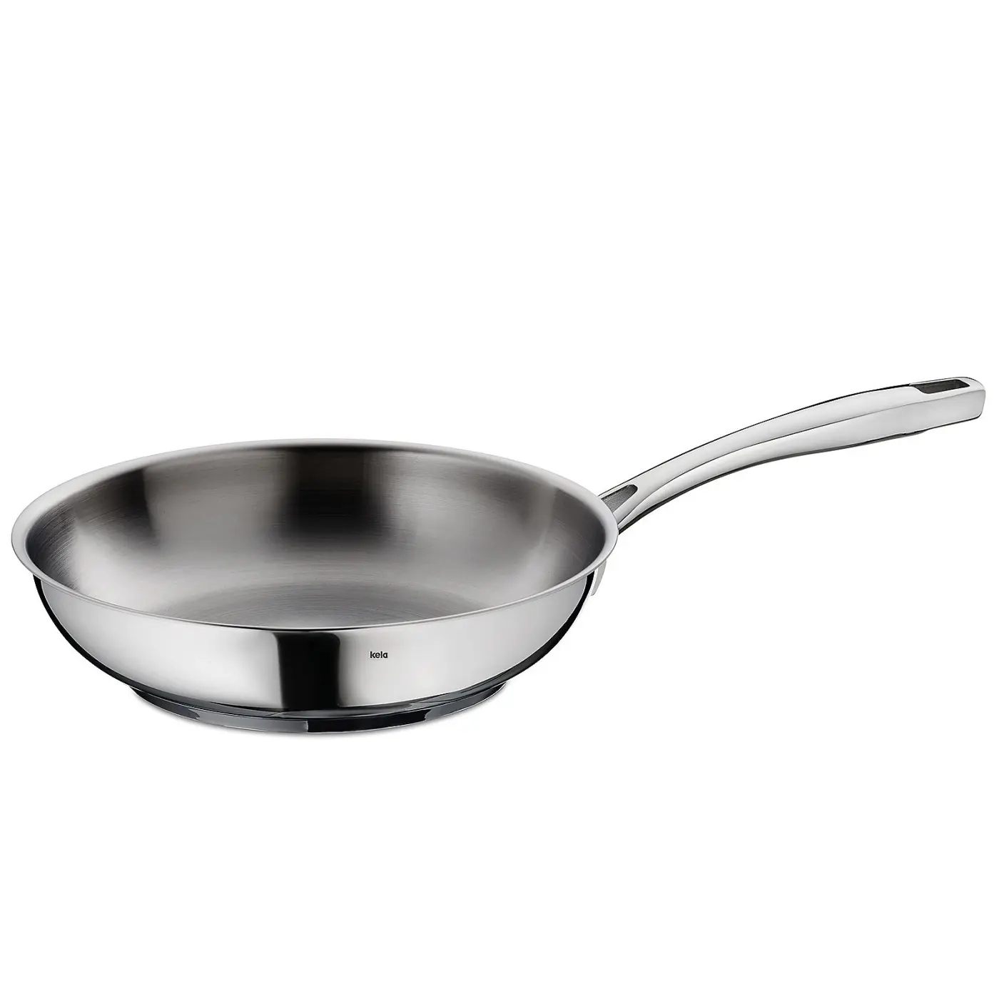 Kela Bratpfanne Flavoria Edelstahl 18/10 silber glänzend 5cm 20cmØ