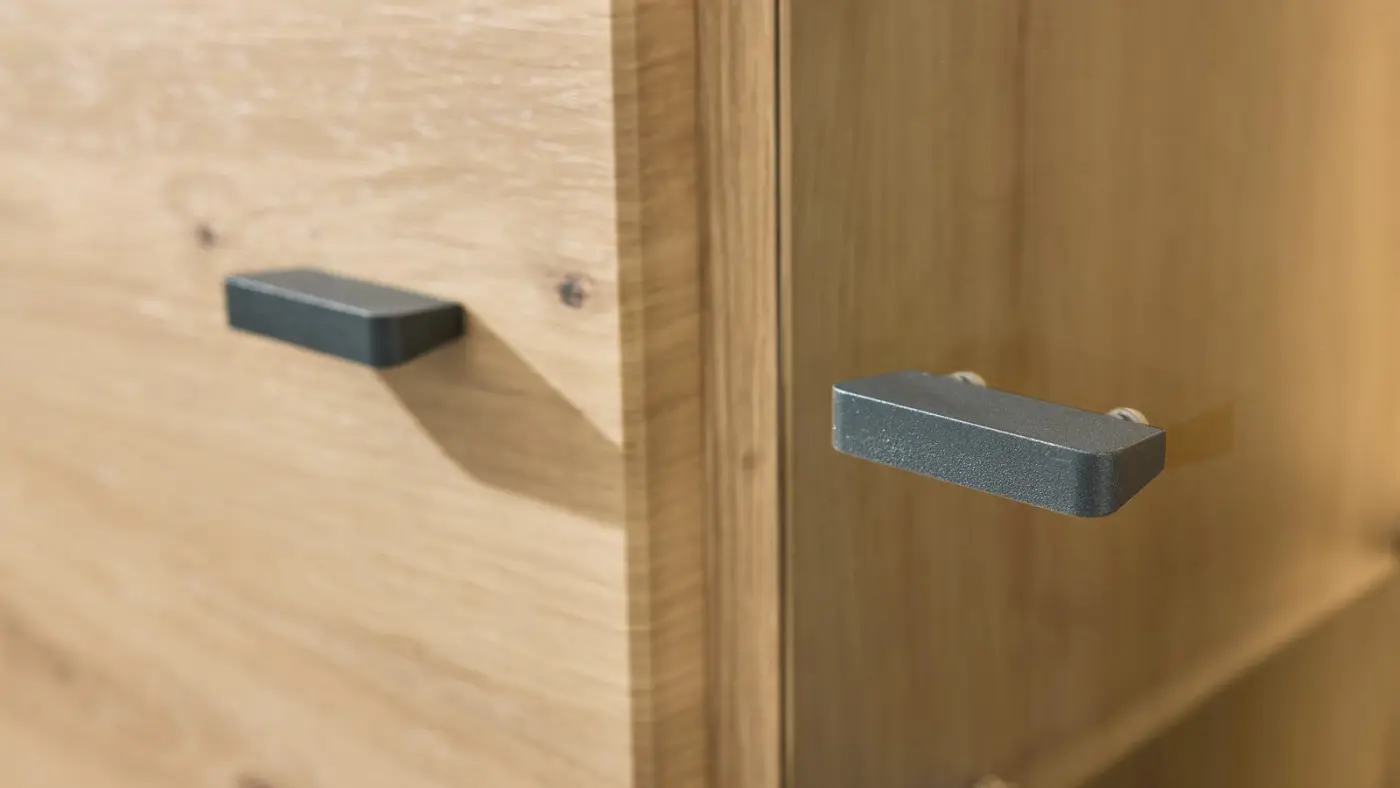 Interliving  Highboard  inklusive Zubehör Serie 2110 Naturbuche ca. 180 x 132 x 40cm(Interliving  Highboard  Serie 2110 Naturbuche)