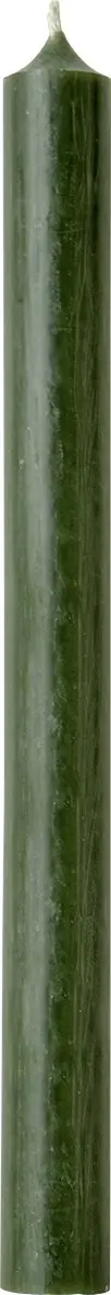 IHR Stabkerze Cylinder Candle Green green Ø2,2X25 cm