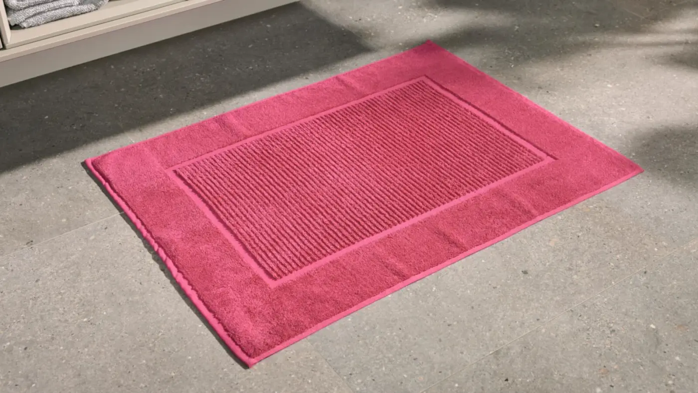 Interliving Badvorleger Serie 9108 pink 80x60 cm