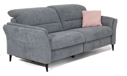 Polipol  2,5 Sitzer OS-PP1174  Milan steel  ca. 188 cm