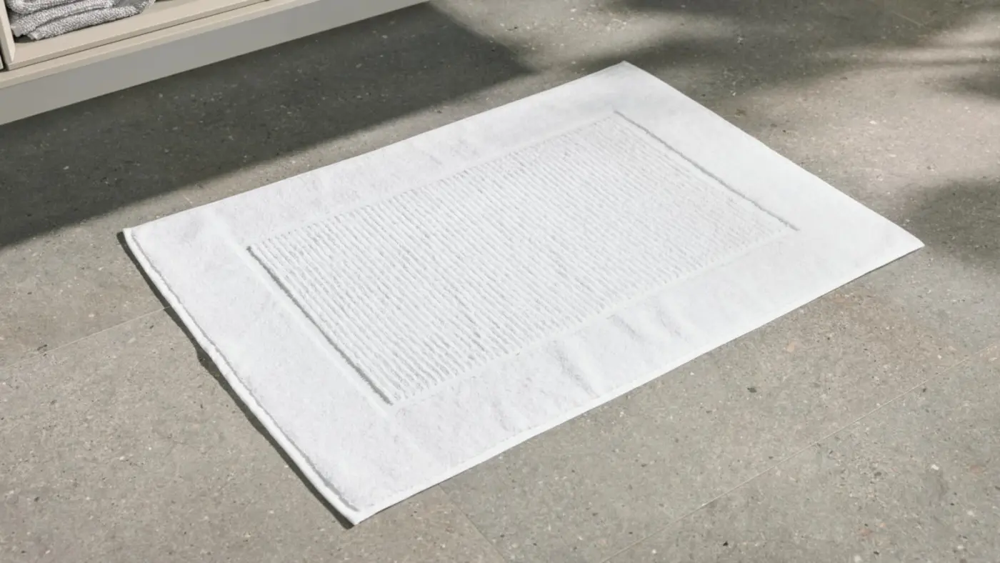 Interliving Badvorleger Serie 9108 weiß 60x80 cm