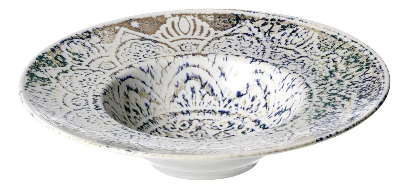 Ritzenhoff & Breker Gourmetteller Luigi beige/blau/grün