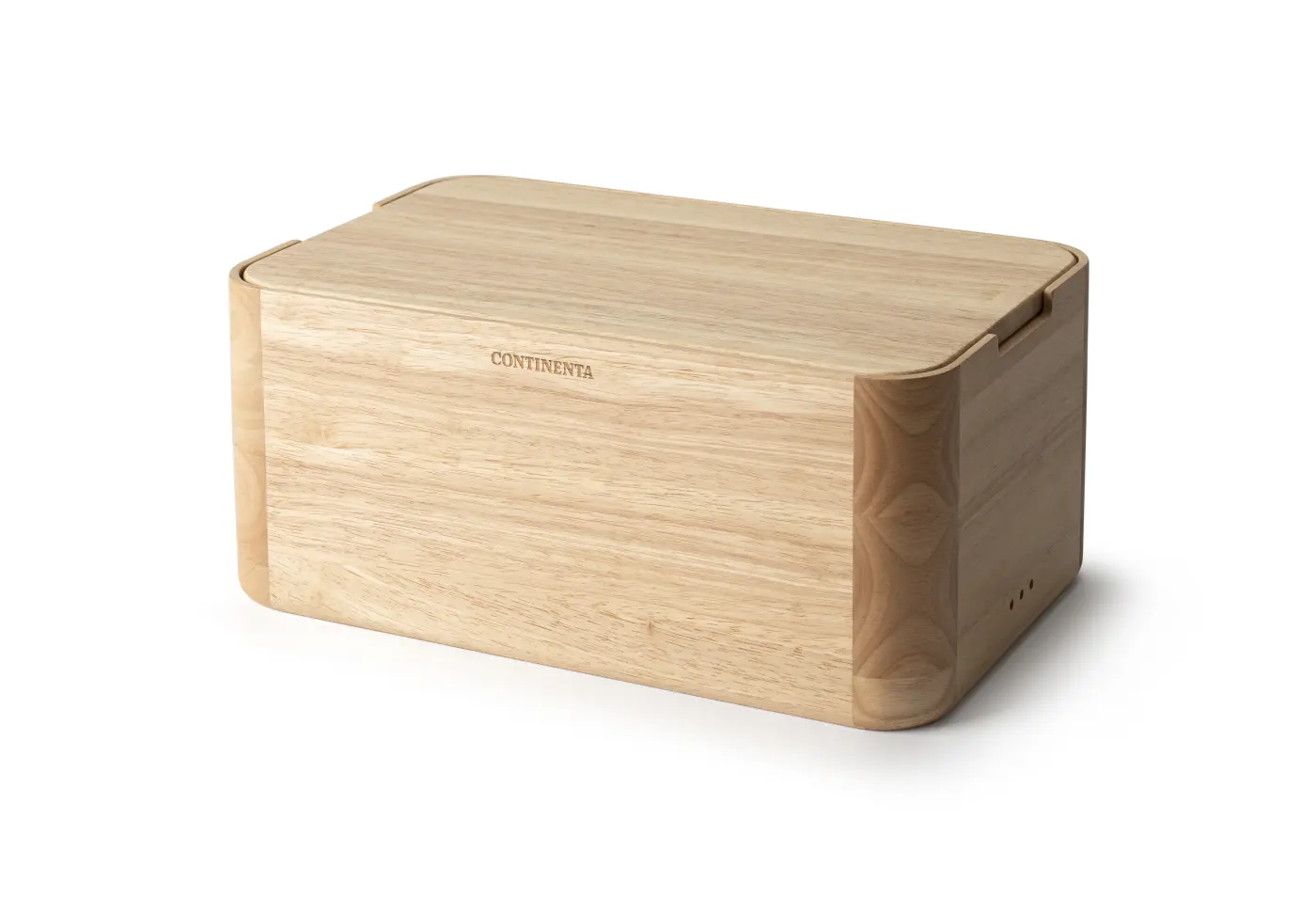 Continenta Brotkasten Gummibaum 36x23x16 cm