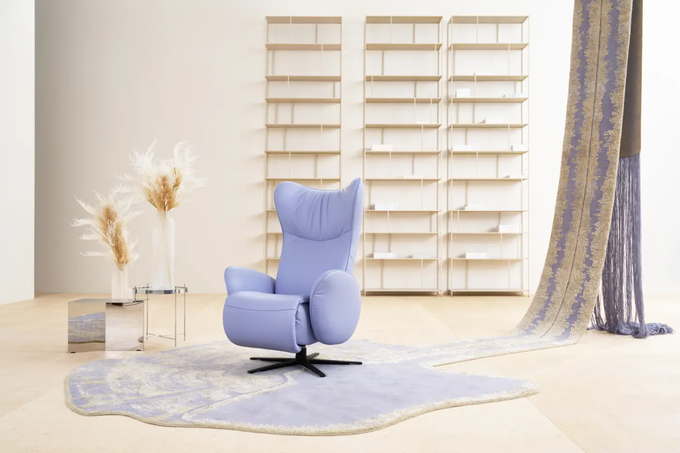 Himolla Relaxsessel  Easy Swing 7589 beige manuell 