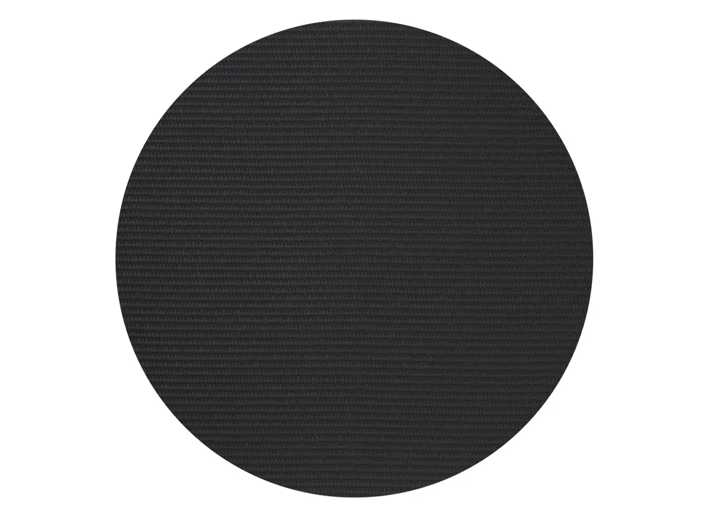ASA Tischset sisal optic rough schwarz 38 cm