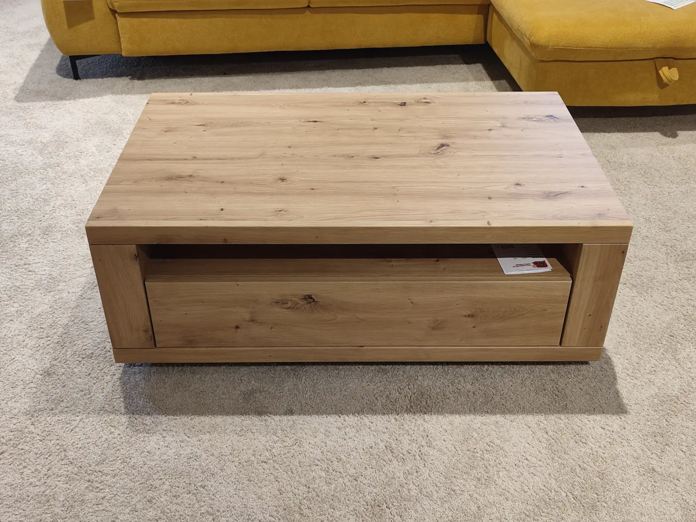 MCA Couchtisch Brüssel Balkeneiche NB  115 x 43 x 70cm