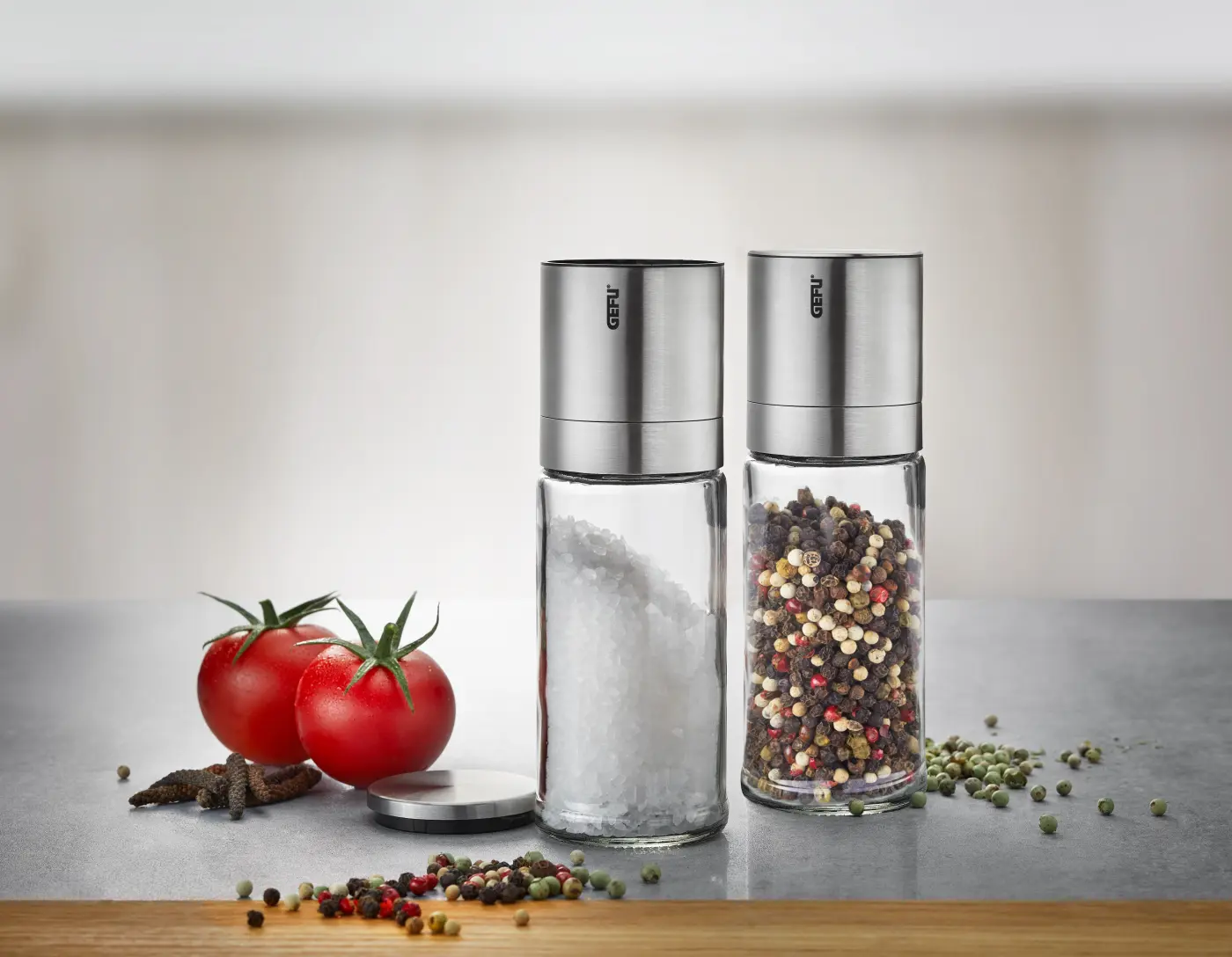 Gefu Salz- und Pfeffermühle LAMOLA Glas