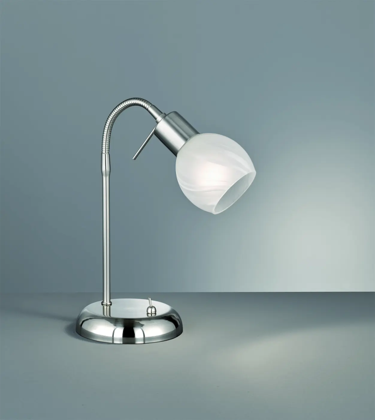 Reality Tischleuchte Antibes Nickel matt