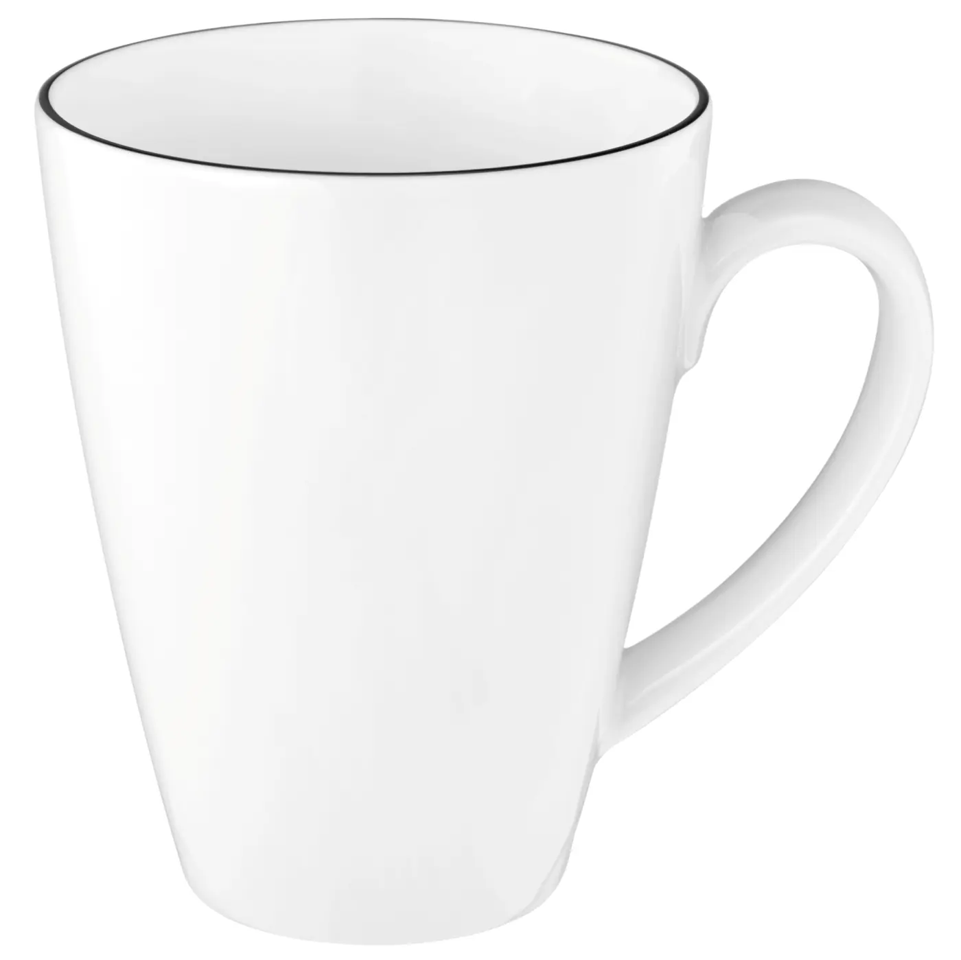 Seltmann Weiden  Becher mit Henkel Tambel Lido 10826 Weiß 350 ml