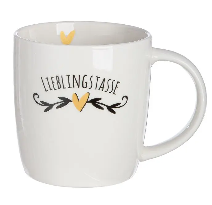 Gilde Tasse/Becher "Lieblingstasse" 350 ml