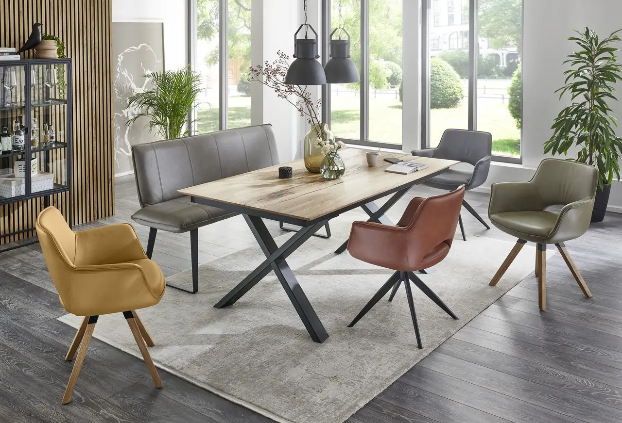 Niehoff  Design-Einzelbank Solo anthrazit  200 cm