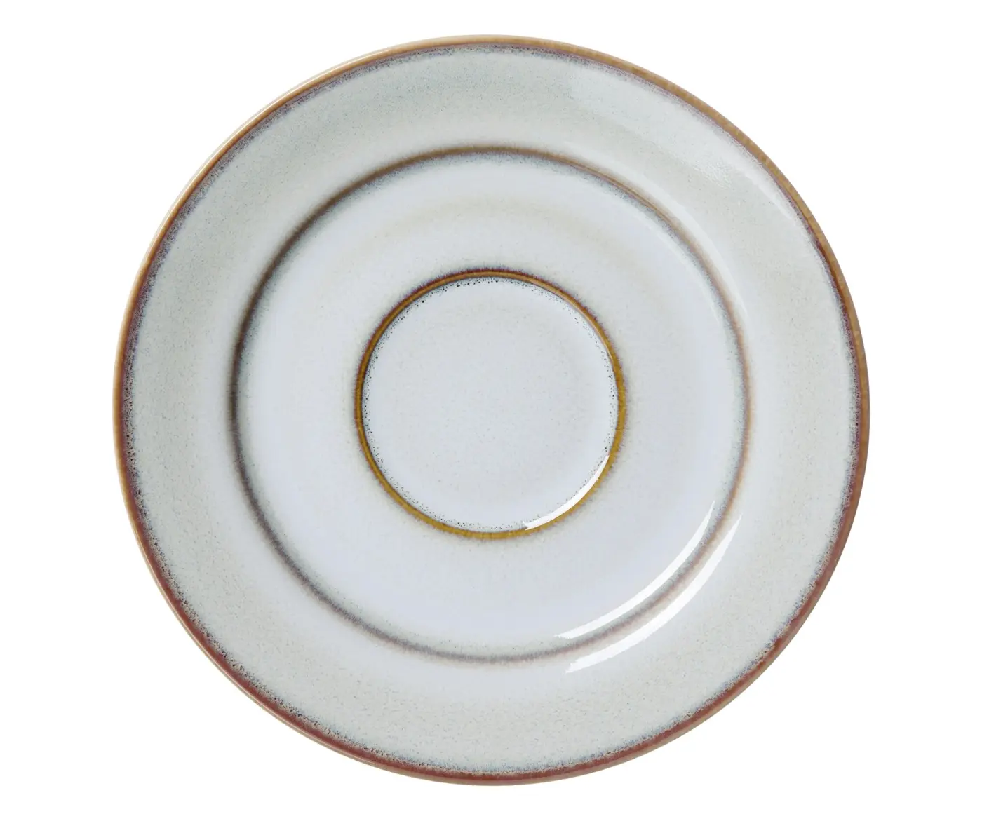 Ritzenhoff & Breker Untertasse Portofino  grau|weiß 15,5 cm