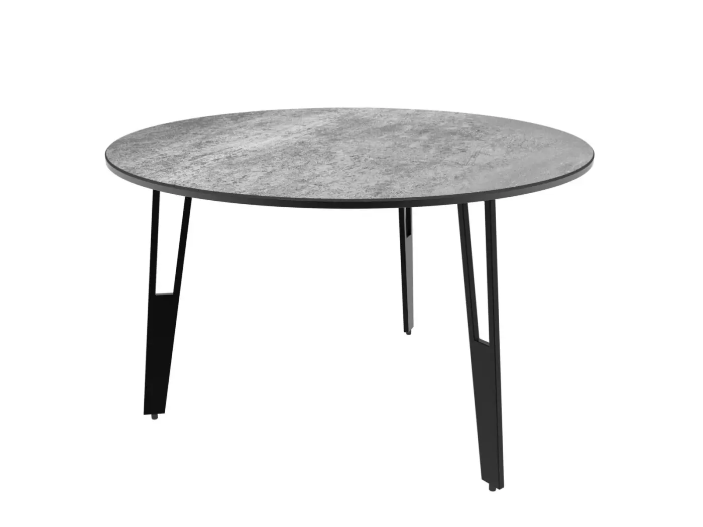 Akante  Couchtisch Tosca ronde Keramik silver 70 cm 