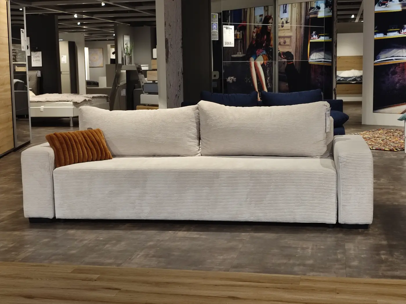 sun garden  Bigschlafsofa SO210 Trier Natur LF ca. 147 x 197 cm