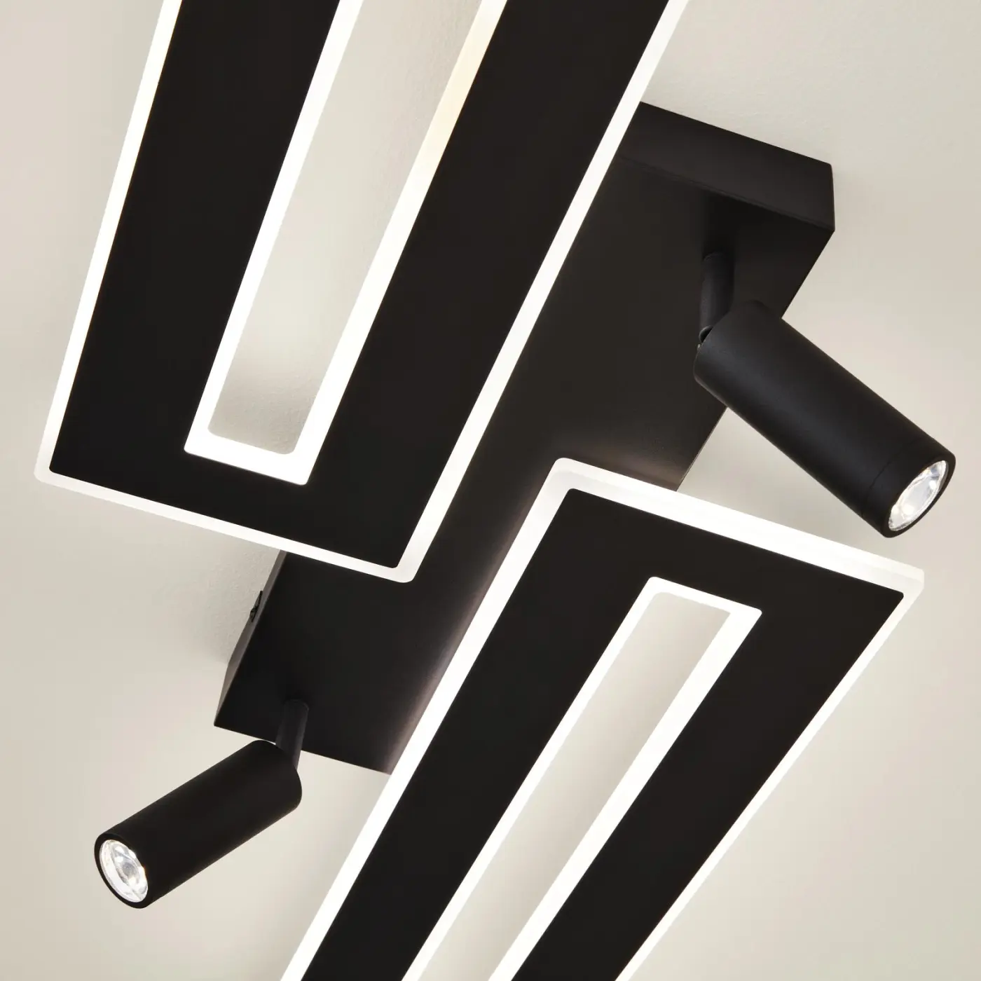 Interliving Deckenleuchte IL 9336 Schwarz