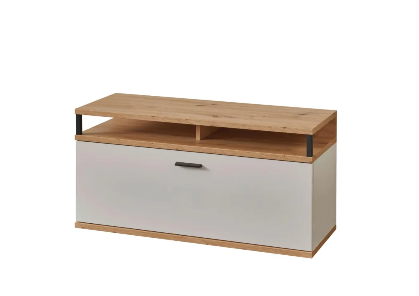 Ideal Gaderobe Basset weiß/braun  ca. 255 x 205x 37 cm