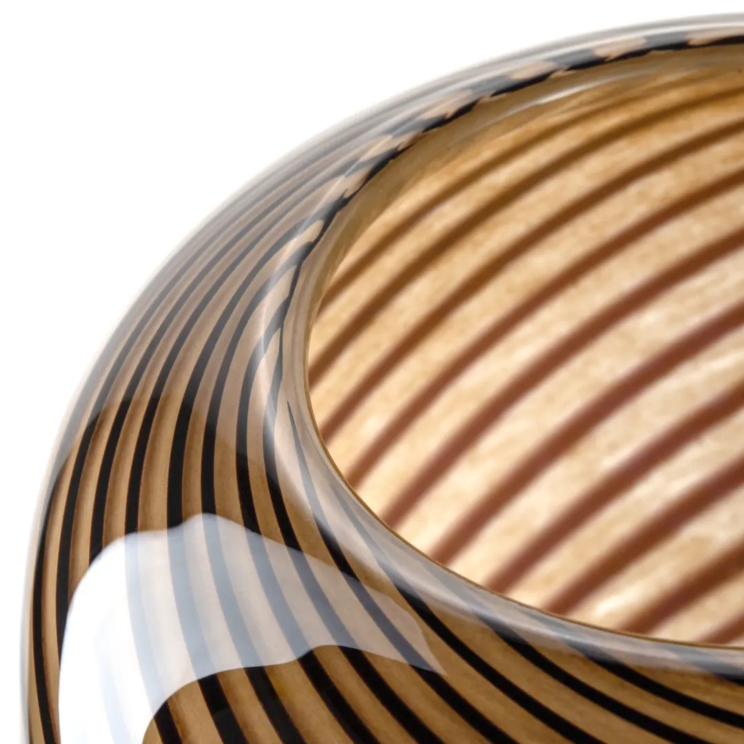 Leonardo Vase FILO COLORI braun 17,2 cm