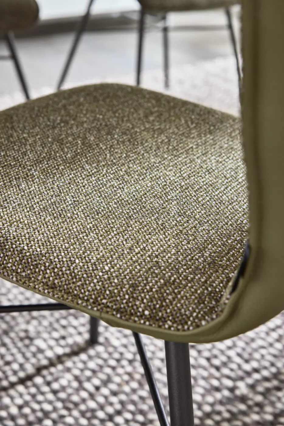 Interliving Stuhl Serie 5115 Leder jadegrün
