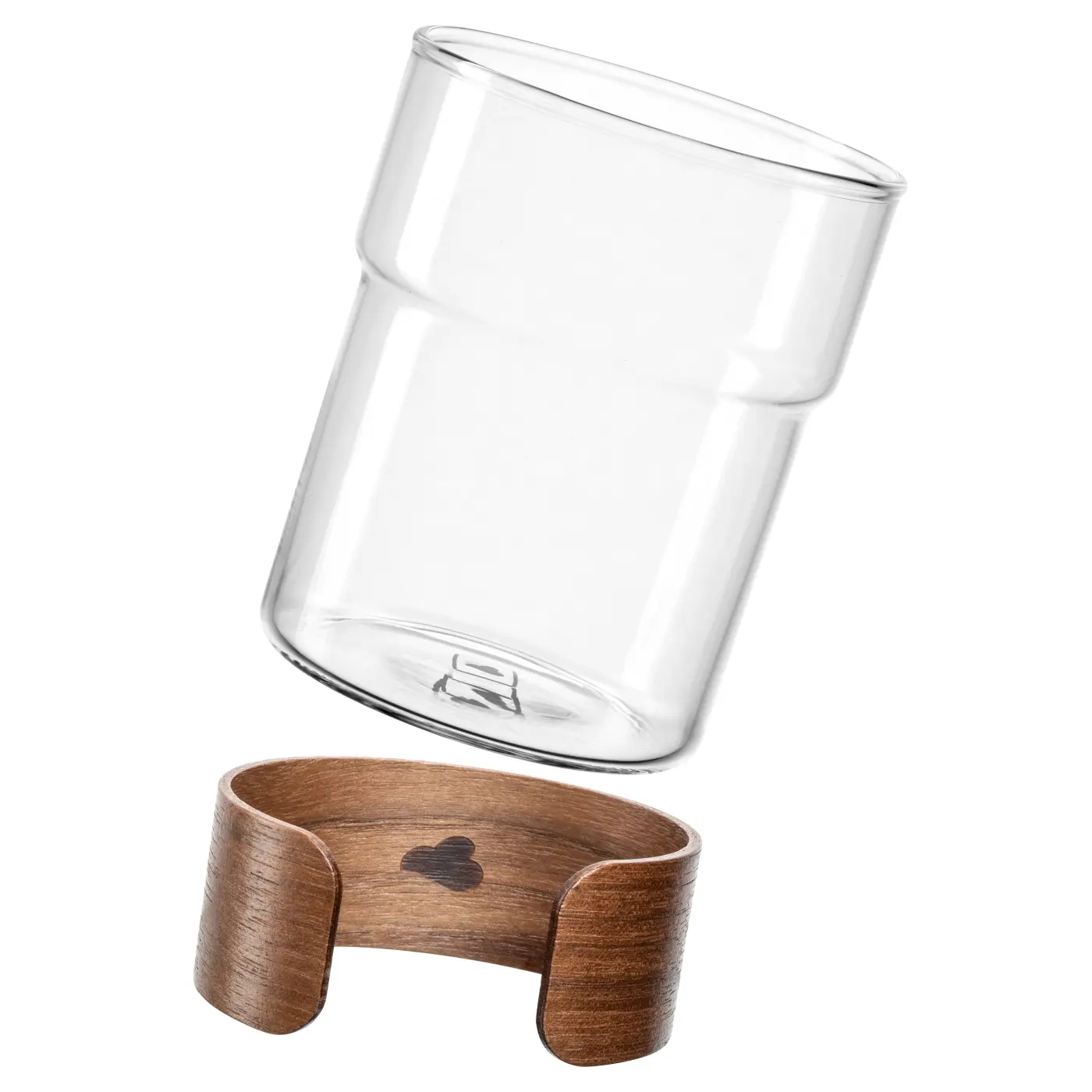 Leonardo Tasse & Becher NOVO LEGNO Materialmix mehrfarbig 10 cm 240 ml