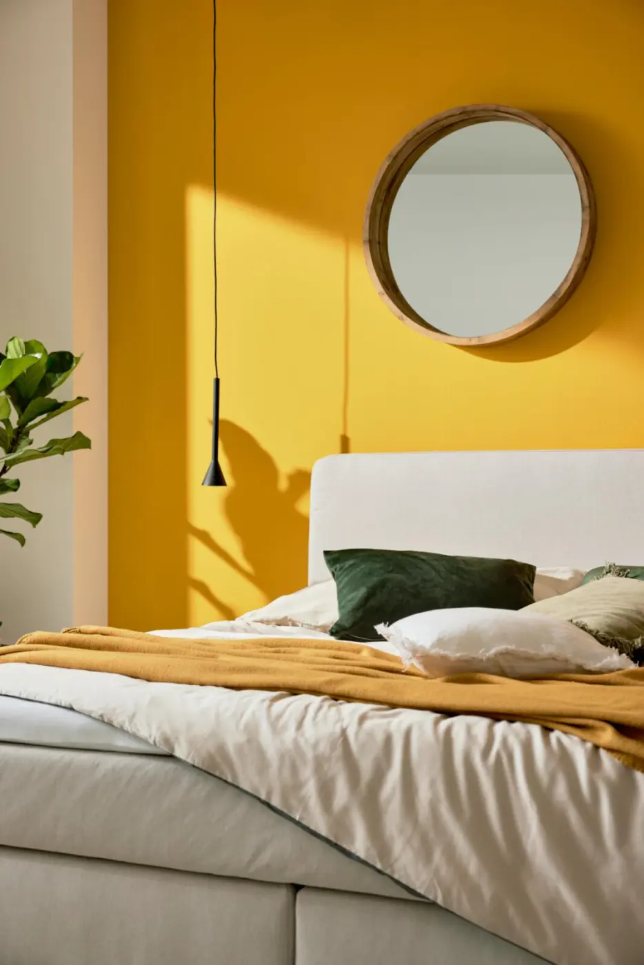 Interliving Boxspringbett Serie 1420 mit Topper natur LF 180 x 200 cm 