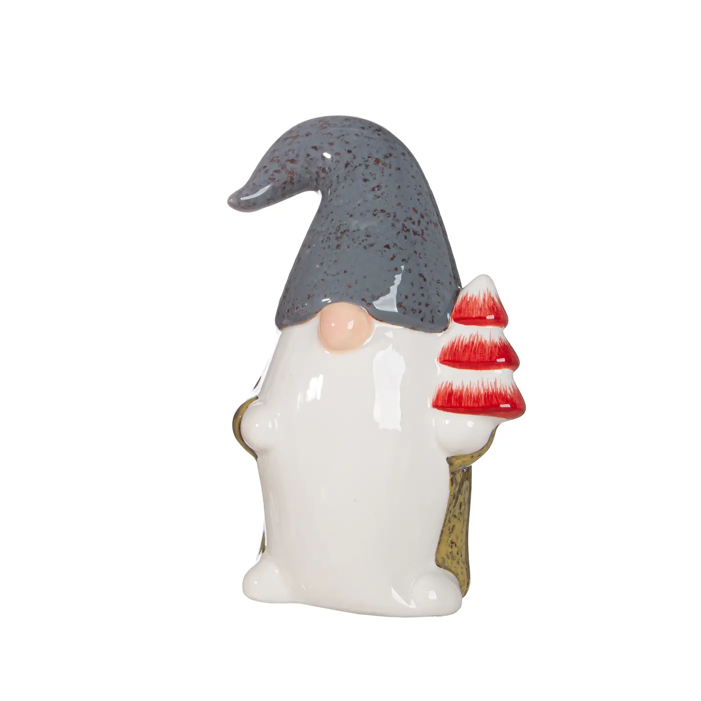 Gilde Figur Santa  "Verdo" Keramik  grün