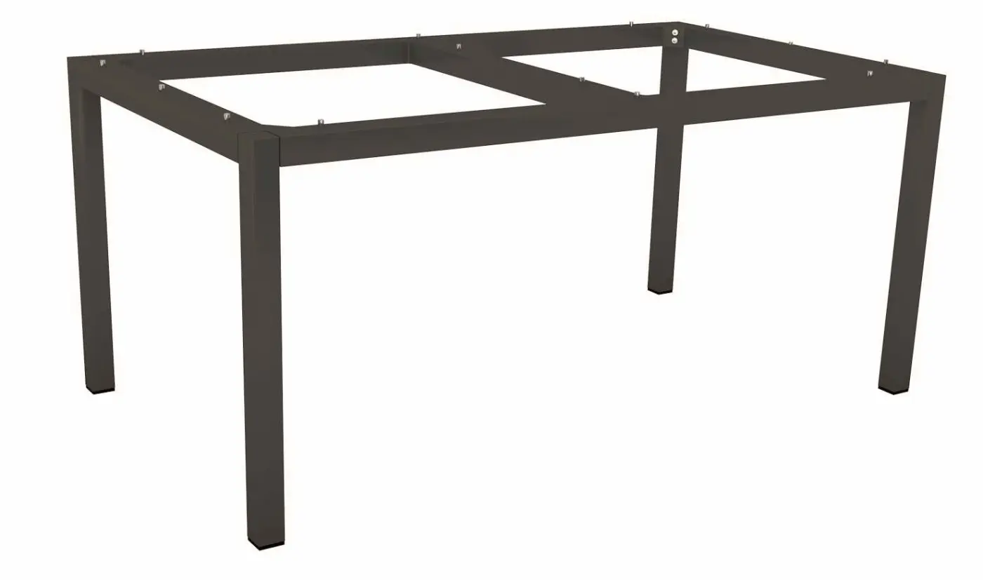 Stern Tischgestell 160x90cm schwarz