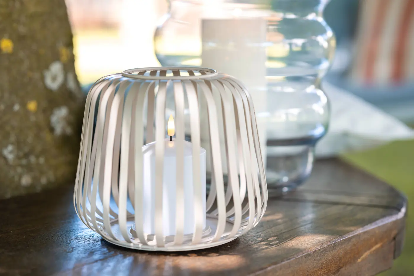 Leonardo Lampe SOLE beige 18 cm