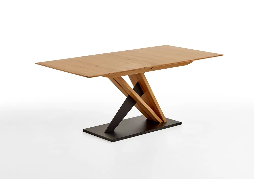 Niehoff  Design-Tisch Lyon Charaktereiche massiv ca. 160 (205) x 76 x 90 cm 