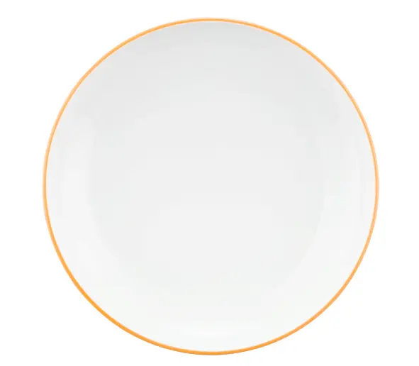 Seltmann Suppenteller rund 21 cm Sento Home Pure Lines Mango Orange