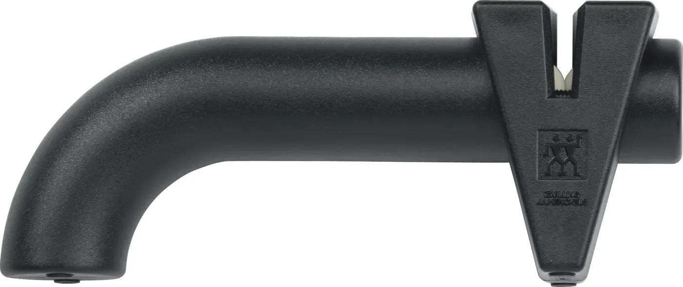 Zwilling Messerschärfer, 6,5 x 5 x 17cm Stähle und Schärfer Schwarz