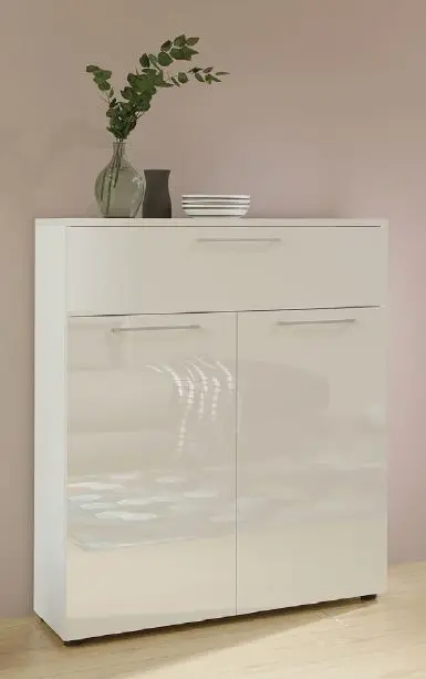 Germania  Kommode  Sunnyvale  Weiß B/H/T: 83 x 107 x 41 cm