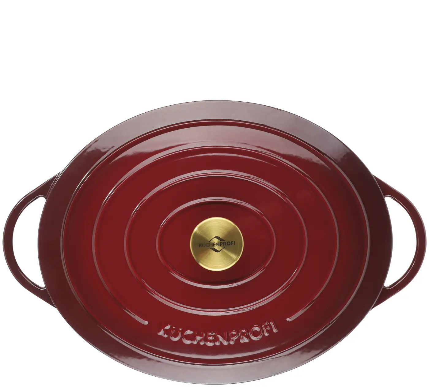 Küchenprofi Bratentopf oval  33 cm médoc