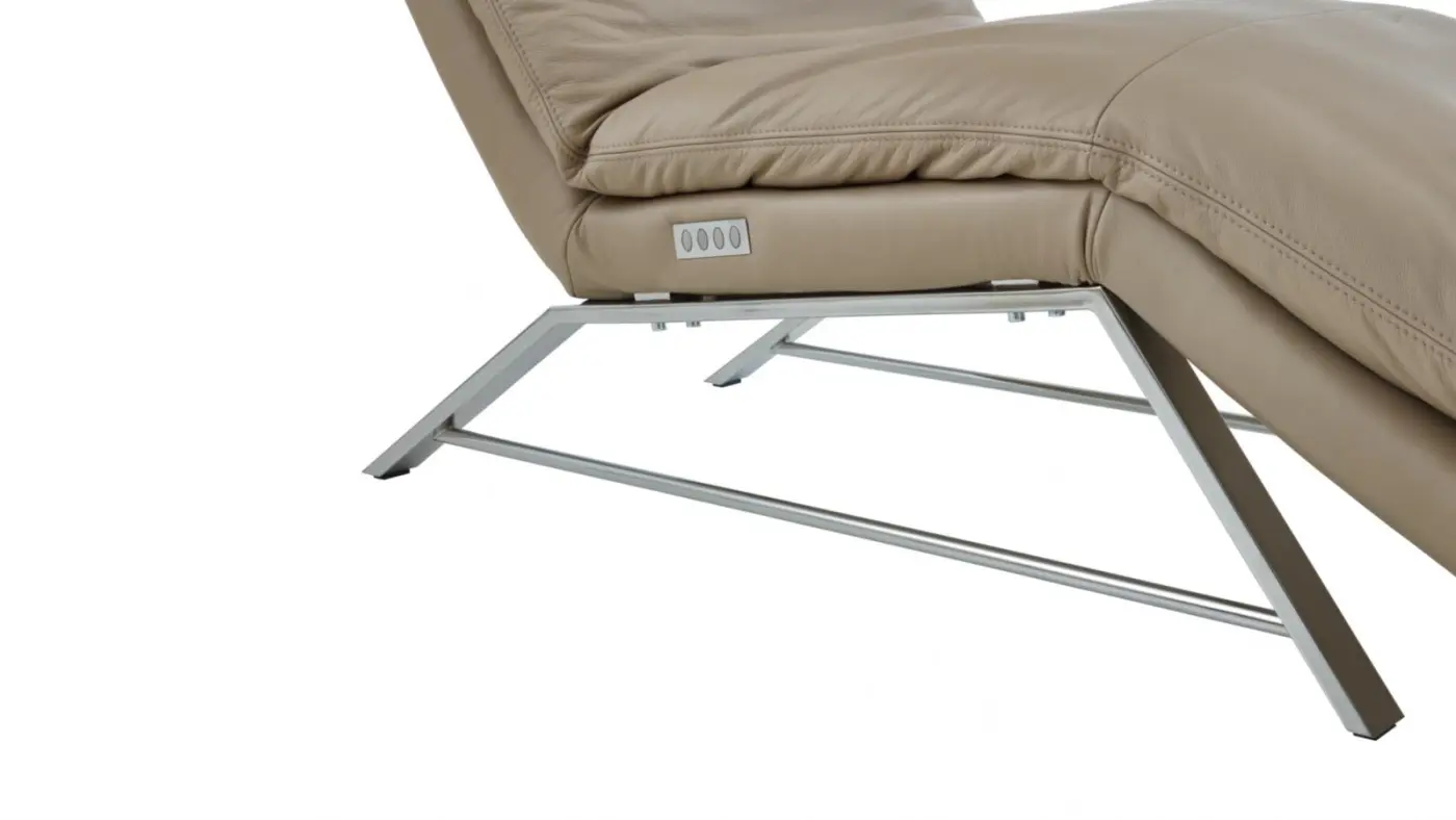 Willi Schillig Relaxliege 47000 - daily dreams Leder uni  stone 