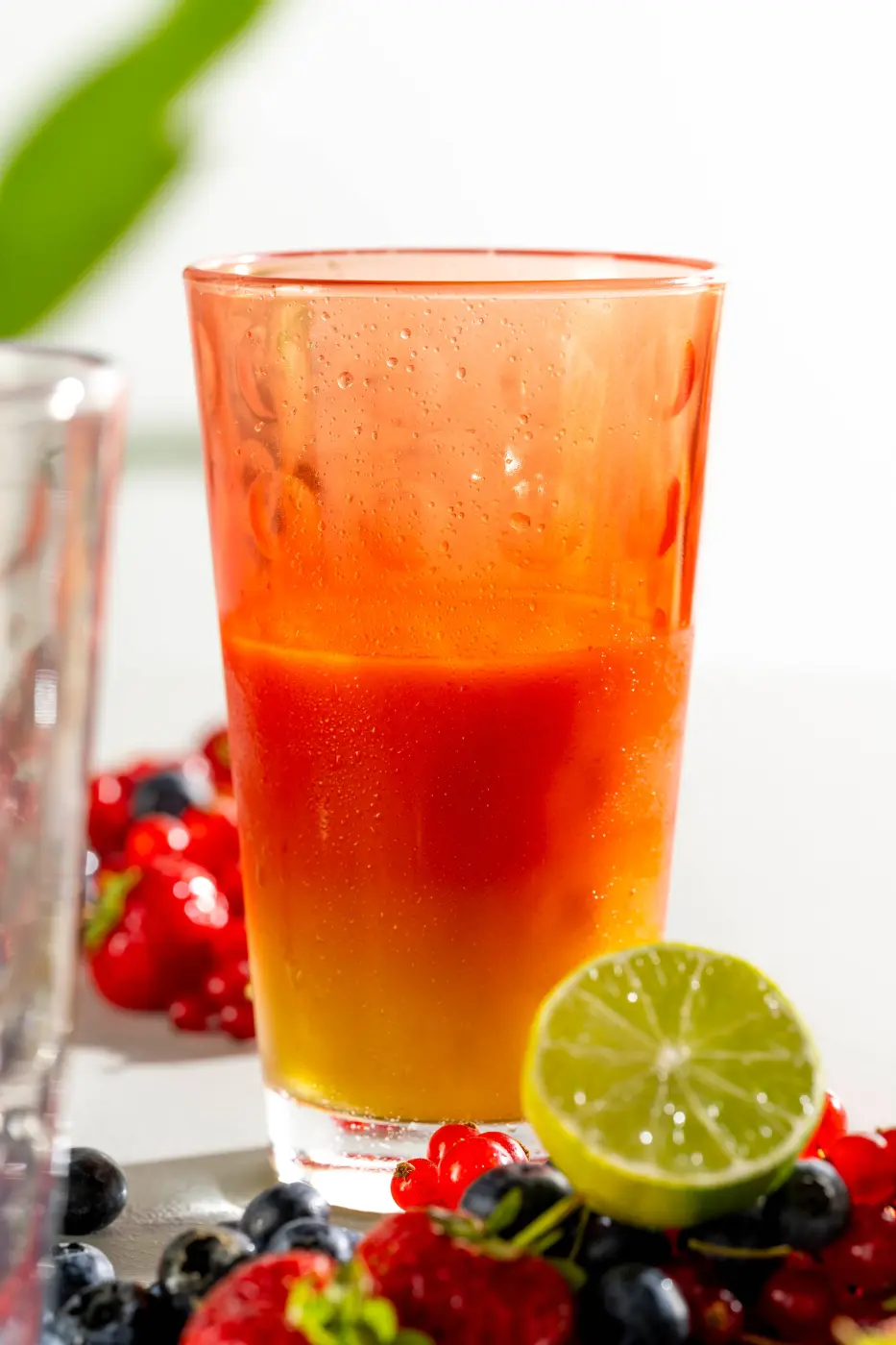 Leonardo Longdrinkbecher OPTIC rot 400 ml 15,5 cm