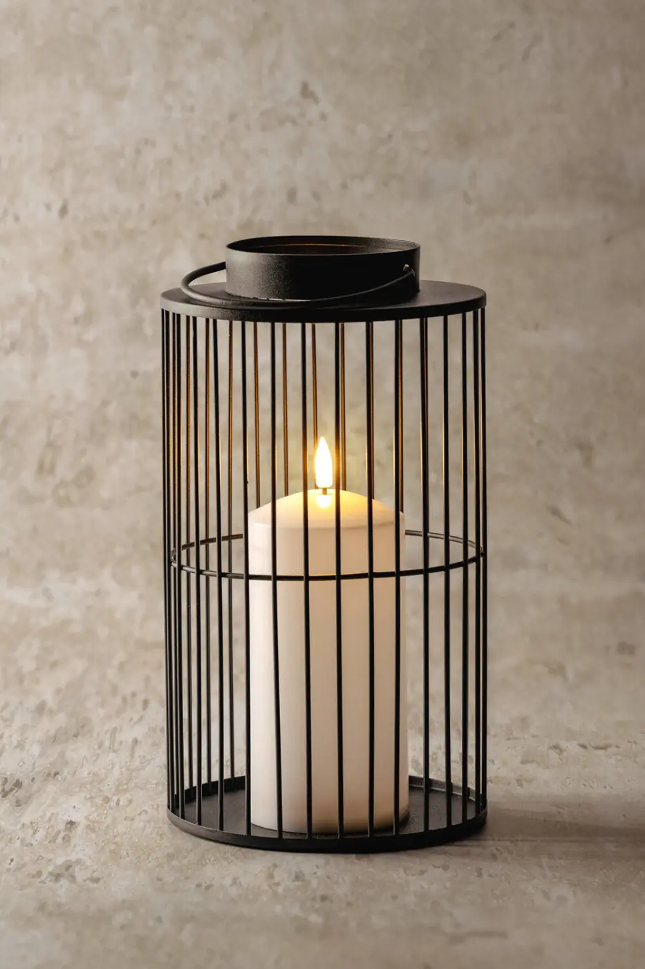 Leonardo LED-Lampe SILENZIO schwarz 26,7 cm