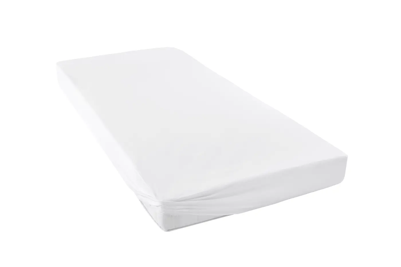 Hahn Jersey-Spannbetttuch Max 180 x 200 cm  weiß