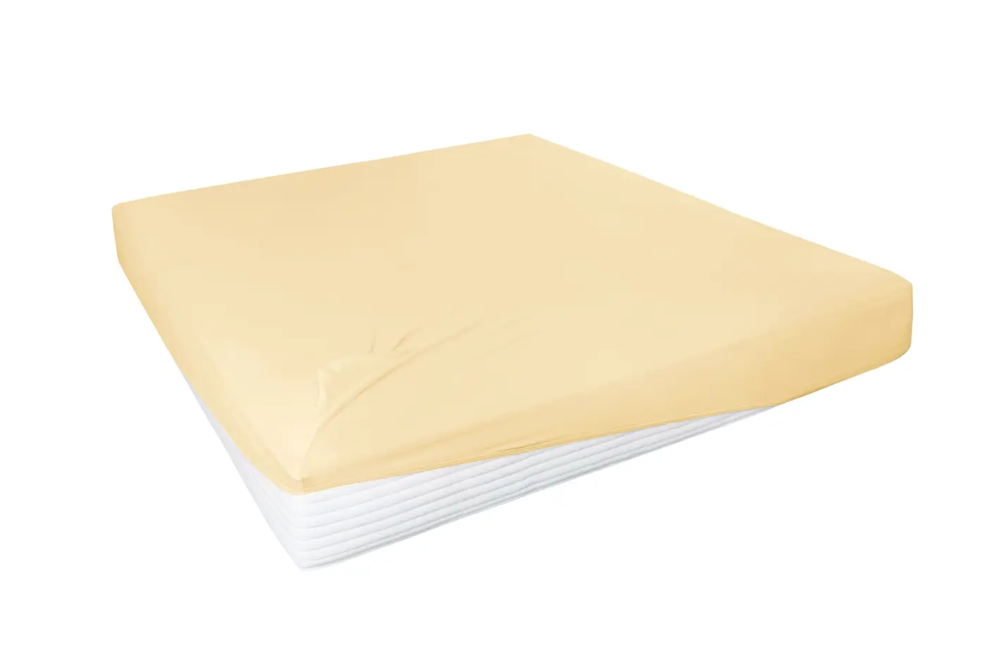 Hahn Elastan-Feinjersey-Spannbettuch pfirsich 140-160 x 200-220cm