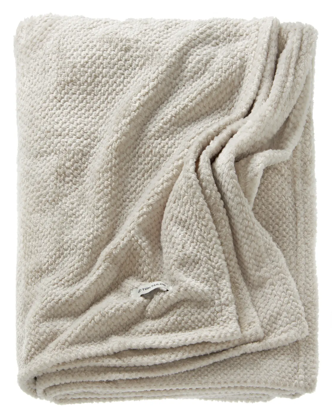 Tom Tailer Plaid 140x190 cm  silber