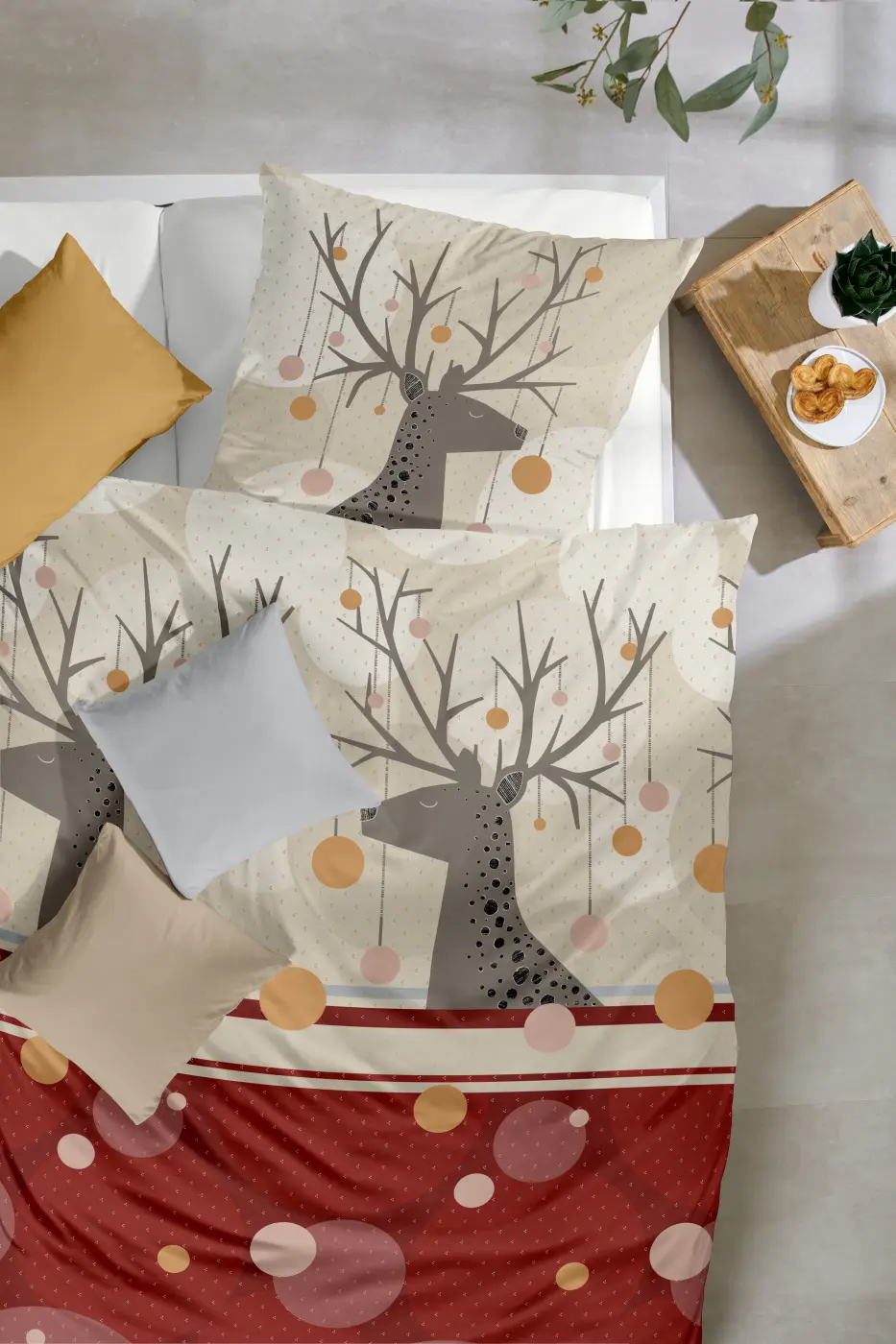 Hahn Feinbiber-Bettwäsche 135x200cm