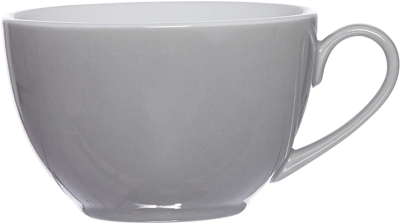 Ritzenhoff & Breker Obertasse Doppio grau Porzellan Ritzenhoff & Breker Obertasse Doppio grau Porzellan